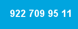 922 709 95 11 922 709 95 11
